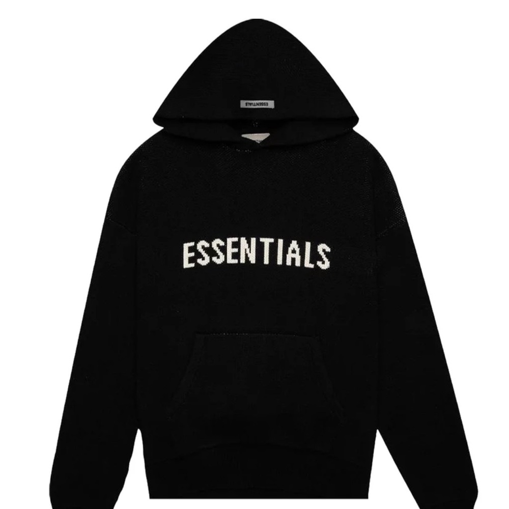 Fear of God Essentials knit hoodie
